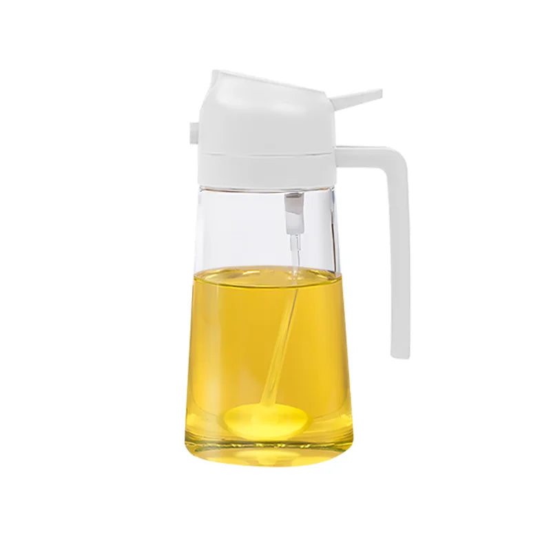 Oil Spray Bottle 500ml – 2-in-1 Kitchen Sprayer