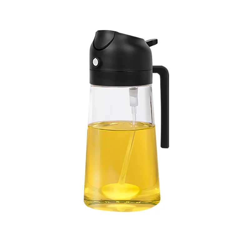 Oil Spray Bottle 500ml – 2-in-1 Kitchen Sprayer