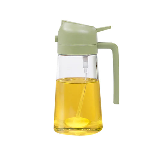 Oil Spray Bottle 500ml – 2-in-1 Kitchen Sprayer