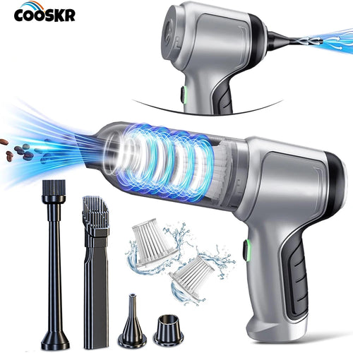 PowerClean Compact Handheld Car Vacuum