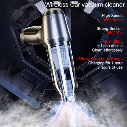 PowerClean Compact Handheld Car Vacuum