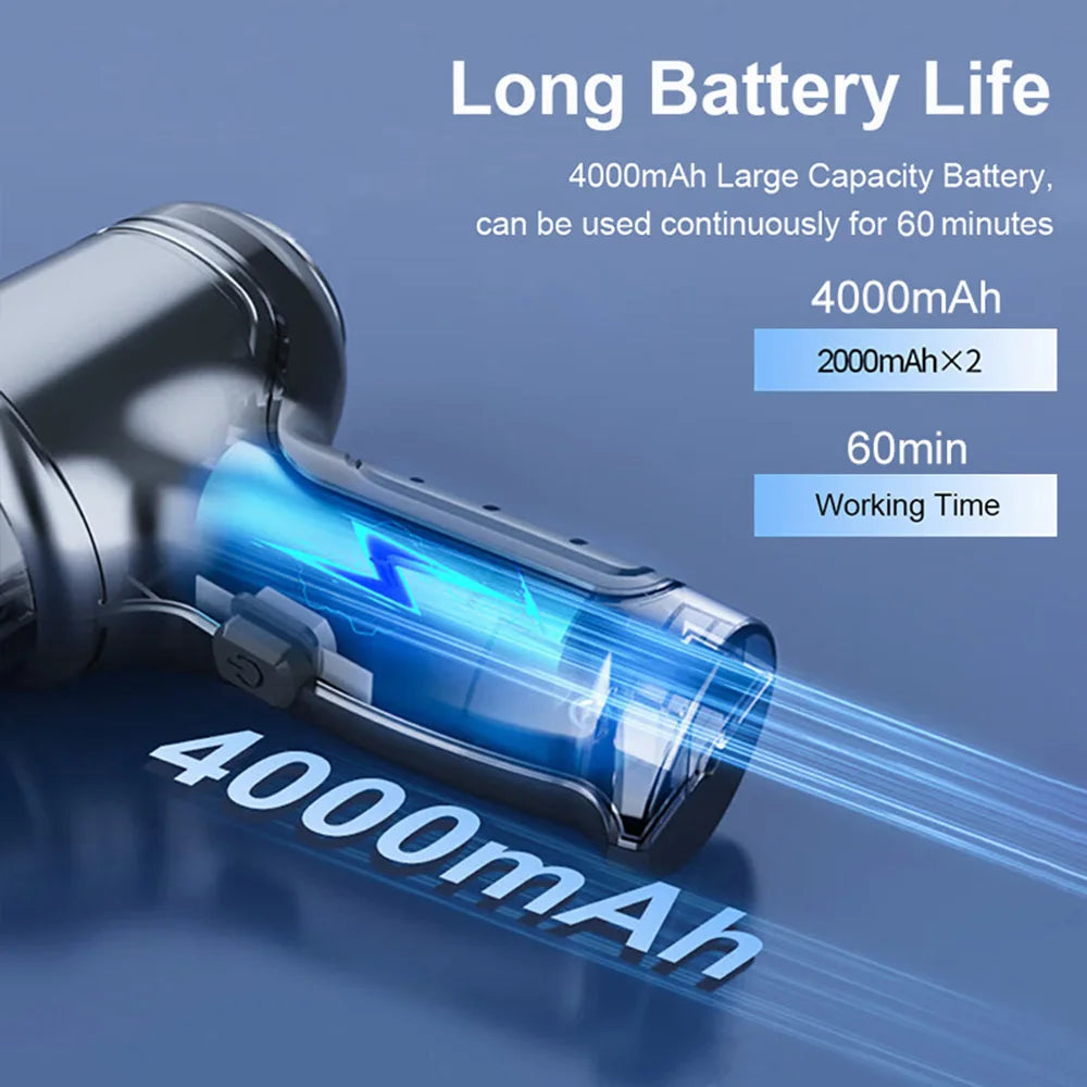 PowerClean Compact Handheld Car Vacuum